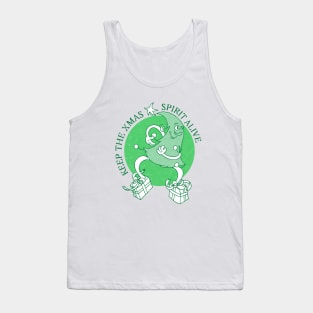 RETRO XMAS CARTOON | Keep the xmas spirit alive Tank Top